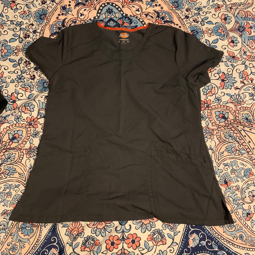 Dark Grey Dickies Scrub Set